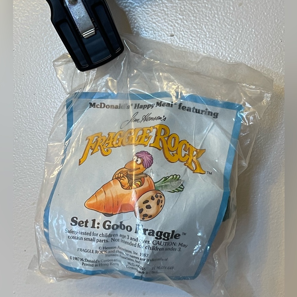 Vintage 1987 McDonald’s Happy Meal Fraggle Rock